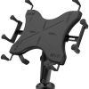 RAM X-Grip III Large Tablet Holder w/ Long Flat Surface Mount