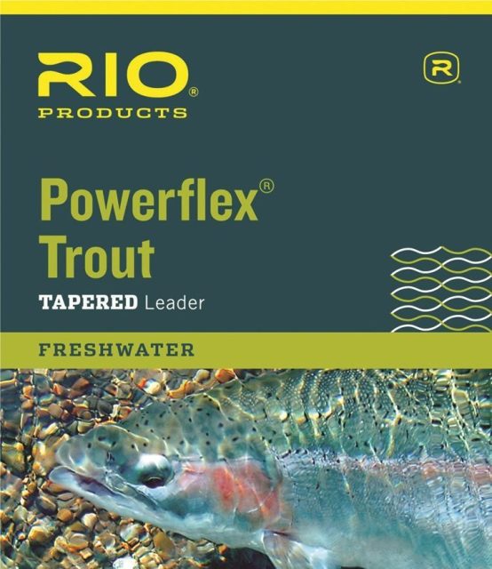 RIO 246 Powerflex Trout Leader 6X / 3.4lb - 3pk