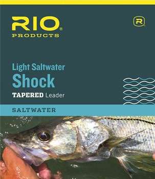 RIO Light Saltwater Shock Tapered Leader - 10ft - 25lb - 6-24304