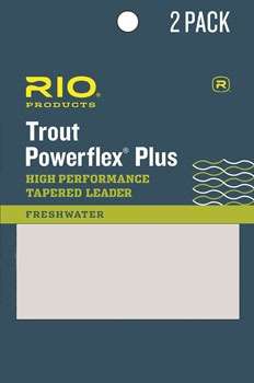 RIO Powerflex Plus Leader - 9ft - 5X - 2-Pack - 6-24410