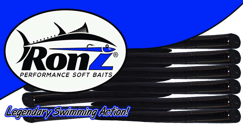 RONZ 4BT 4in Replacement Tails 12 Tails/Bag Black Pearl