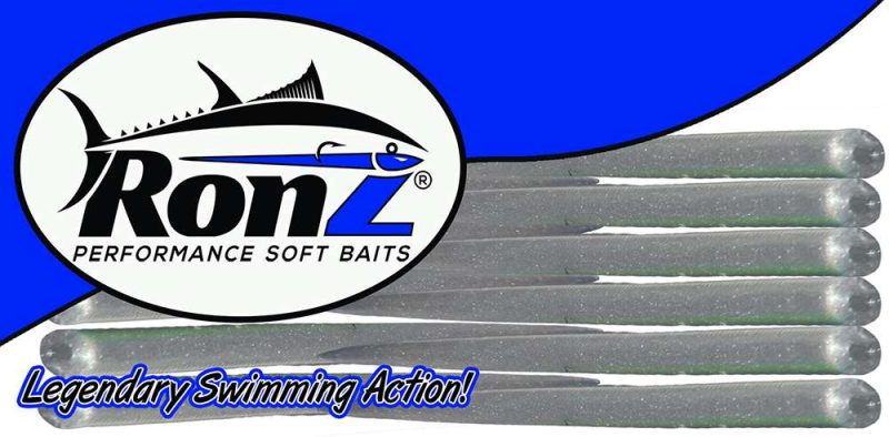 RONZ 4BT 4in Replacement Tails 12 Tails/Bag Silver Metallic