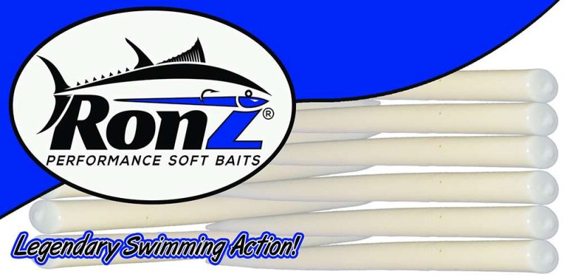 RONZ 4BT 4in Replacement Tails 12 Tails/Bag White Pearl