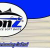 RONZ 6BT 6in Replacement Tails 10 Tails/Bag White Pearl - 6BT White Pearl