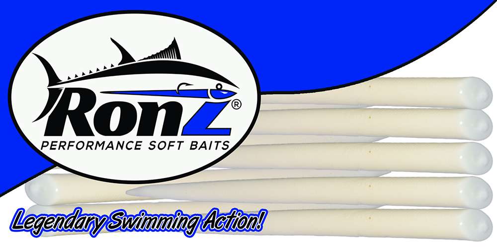 RONZ 6BT 6in Replacement Tails 10 Tails/Bag White Pearl - 6BT White Pearl