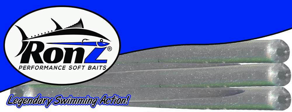 RONZ 8BT 8in Replacement Tails 6 Tails/Bag Silver Metallic