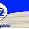 RONZ 8BT 8in Replacement Tails 6 Tails/Bag White Pearl