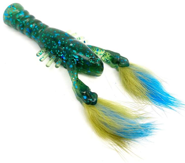 Rabid Baits Rabid Craw - 3in - Mossy Blue