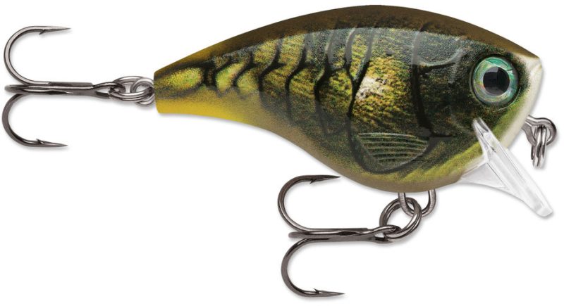 Rapala Balsa Xtreme BX Brat 03 Squarebill Crankbait - Mossy