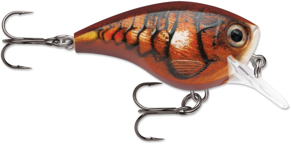 Rapala Balsa Xtreme BX Brat 06 Squarebill Crankbait - Blaze