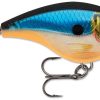 Rapala Balsa Xtreme BX Brat 06 Squarebill Crankbait - Blue Ghost