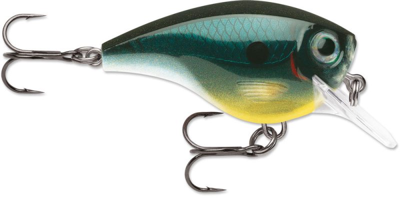 Rapala Balsa Xtreme BX Brat 06 Squarebill Crankbait - Carbon