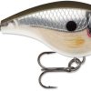 Rapala Balsa Xtreme BX Brat 06 Squarebill Crankbait - Pearl Grey Shiner