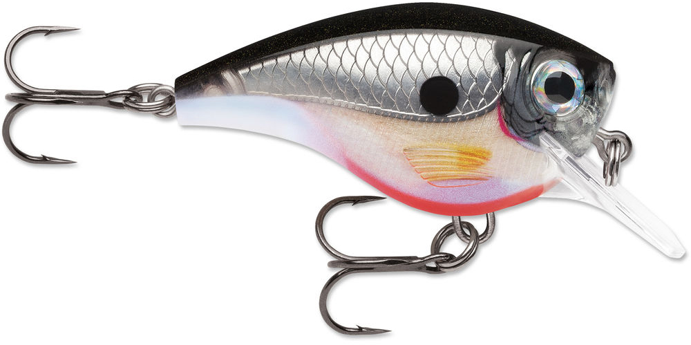 Rapala Balsa Xtreme BX Brat 06 Squarebill Crankbait - Silver