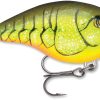 Rapala Dives To Crankbait Lure - DT04 CRTBC Chartreuse Rootbeer Crawdad