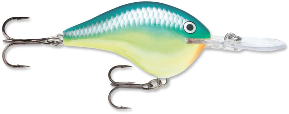 Rapala Dives To Crankbait Lures - DT04 CRSD Caribbean Shad