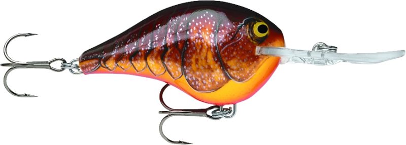 Rapala Dives To Crankbait Lures DT04 DCW Red Crawdad