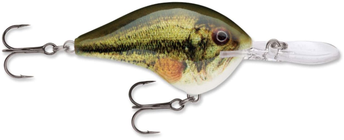 Rapala Dives To Crankbait Lures - DT04 LBL Live Largemouth Bass