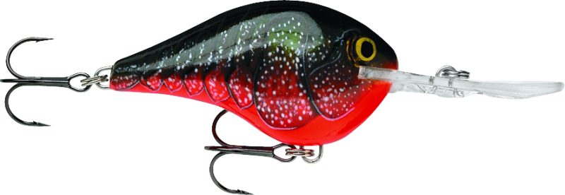 Rapala Dives To Crankbait Lures DT04 RCW Red Crawdad