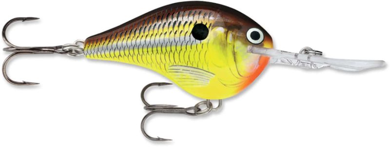 Rapala Dives To Crankbait Lures - DT06 Hot Mustard HM