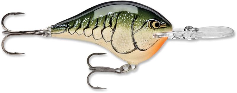 Rapala Dives To Crankbait Lures - DT06 Olive Green Craw OGCW