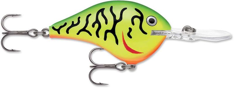 Rapala Dives-To Crankbait Lures DT08 - Firetiger