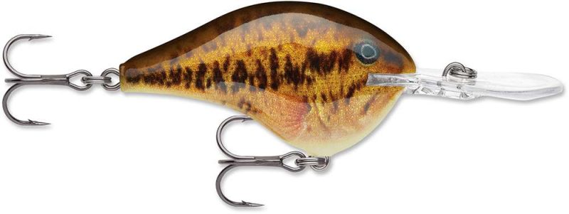 Rapala Dives-To Crankbait Lures DT08 - Live Smallmouth Bass