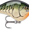 Rapala Dives-To Crankbait Lures DT08 - Olive Green Crawdad