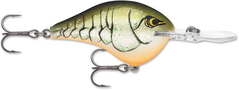 Rapala Dives-To Crankbait Lures DT08 - Rootbeer Crawdad