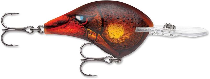 Rapala Dives-To Crankbait Lures DT08 - Rusty