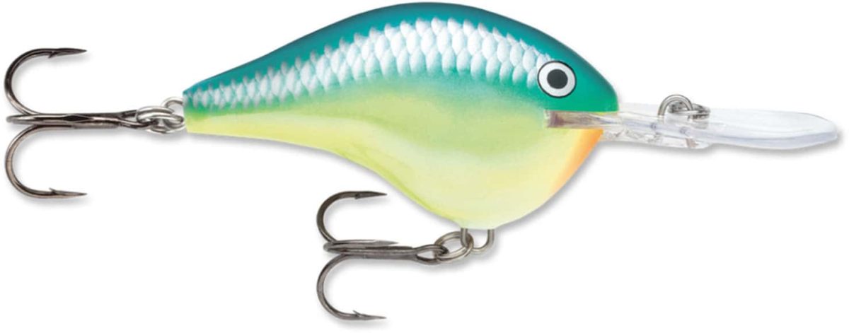 Rapala Dives To Crankbait Lures - DT10 CRSD Caribbean Shad