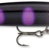 Rapala Down Deep Husky Jerk Lure - BLKL Black Light - DHJ12BLKL