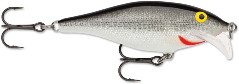 Rapala SCRS07 Scatter Rap Shad Lure S Silver - SCRS07 S Silver