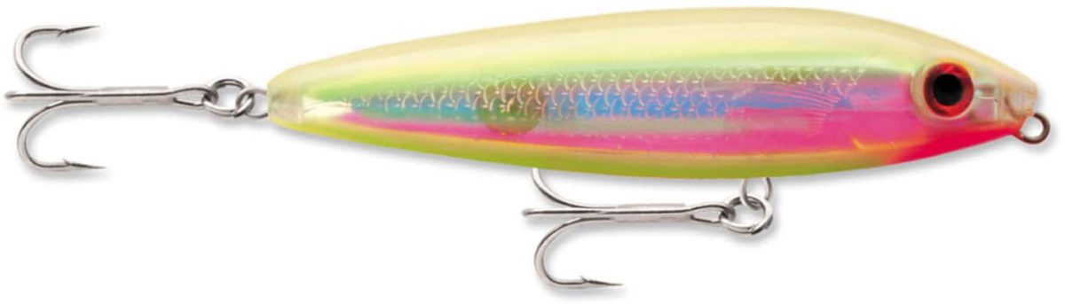 Rapala SSW11 Skitter Walk Lure Holographic Bone Chartreuse