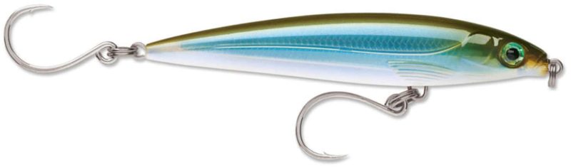 Rapala SXRLS12 X-Rap Long Cast Shallow Lure MBS Moss Back Shiner