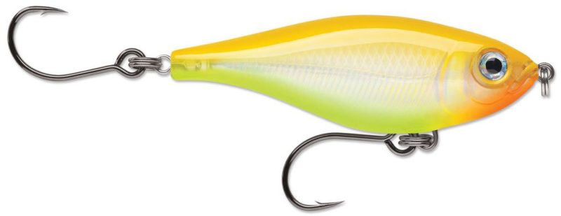 Rapala X-Rap Twitchin' Mullet 06 - Bone Chartreuse