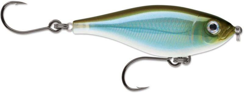 Rapala X-Rap Twitchin' Mullet 08 - Moss Back Shiner - SXRTM08MBS