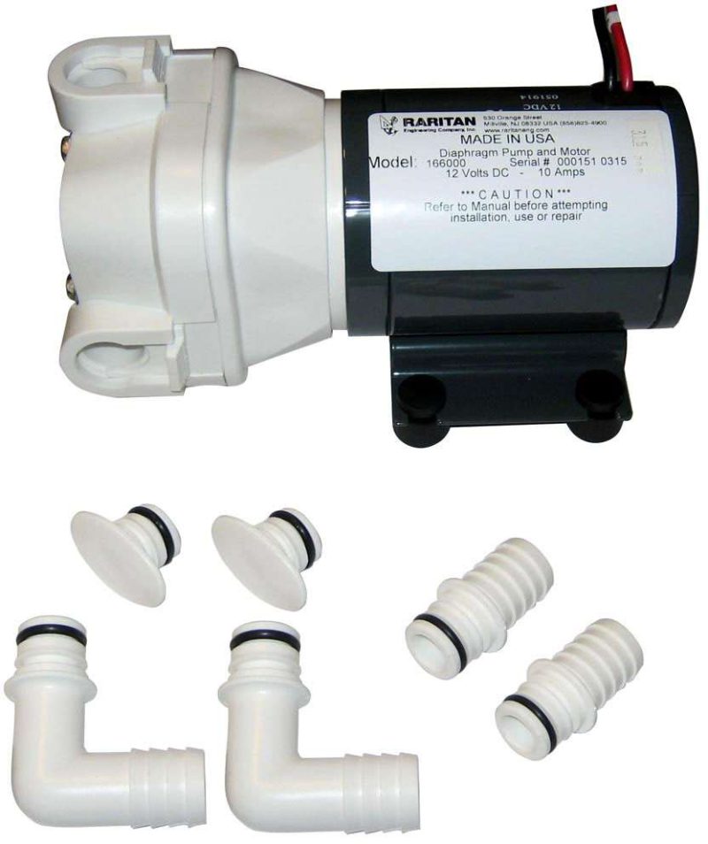 Raritan Diaphragm Intake Pump - 12VDC - 166000