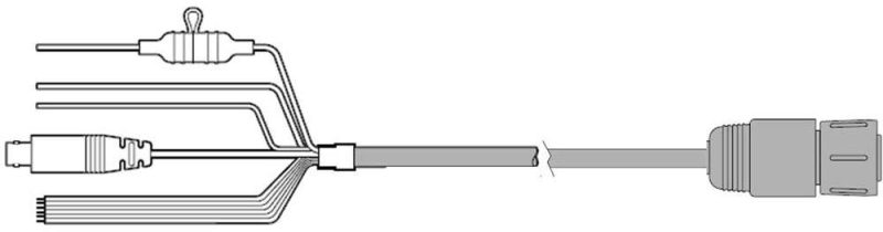 Raymarine R62379 Power/Data/Video Cable - 1M