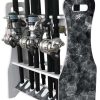 Reel Salty Waterproof 16 Fishing Rod Rolling Holder/Storage Rack