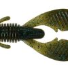 Reins Ax Craw Lure 4in - Green Pumpkin Blue