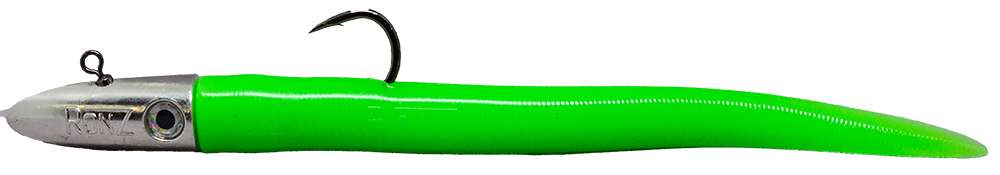 RonZ Big Game HD 5.0 Rigged Soft Bait - 10in - 5oz - Green Glow