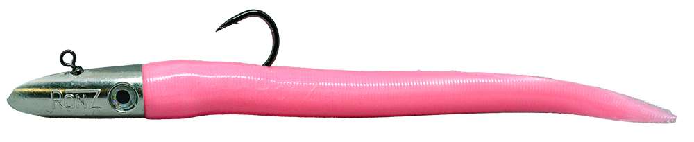 RonZ Big Game HD 5.0 Rigged Soft Bait - 10in - 5oz - Pink Flourescent