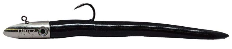 RonZ Big Game Series HD Rigged Soft Bait - 10in - 4oz - Black Pearl