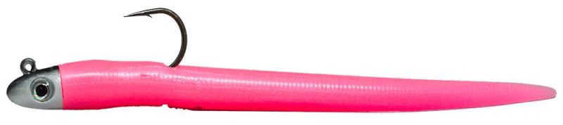 RonZ Original Rigged Soft Bait - 8in - 1-1/2oz - Pink Fluorescent