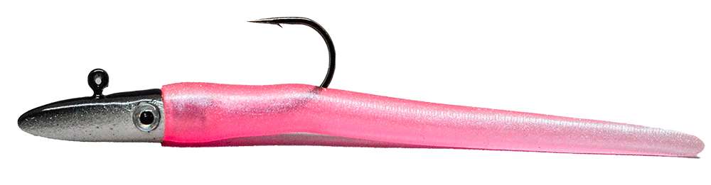 RonZ Original Series Rigged Soft Bait - 4in - 1/4oz - Pink Fluorescent - 3X414L Pink Fluorescent