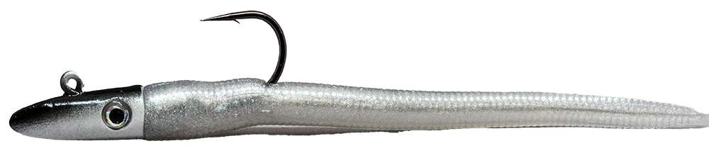 RonZ Original Series Rigged Soft Bait - 6in - 1oz - Silver Metallic - 3X612L Silver Metallic