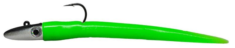 RonZ Original Series Rigged Soft Bait - 8in - 2oz - Green Glow