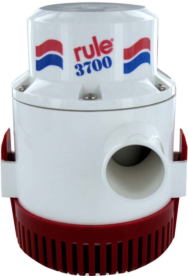 Rule 14A 3700 G.P.H. Bilge Pump Non Automatic 12V