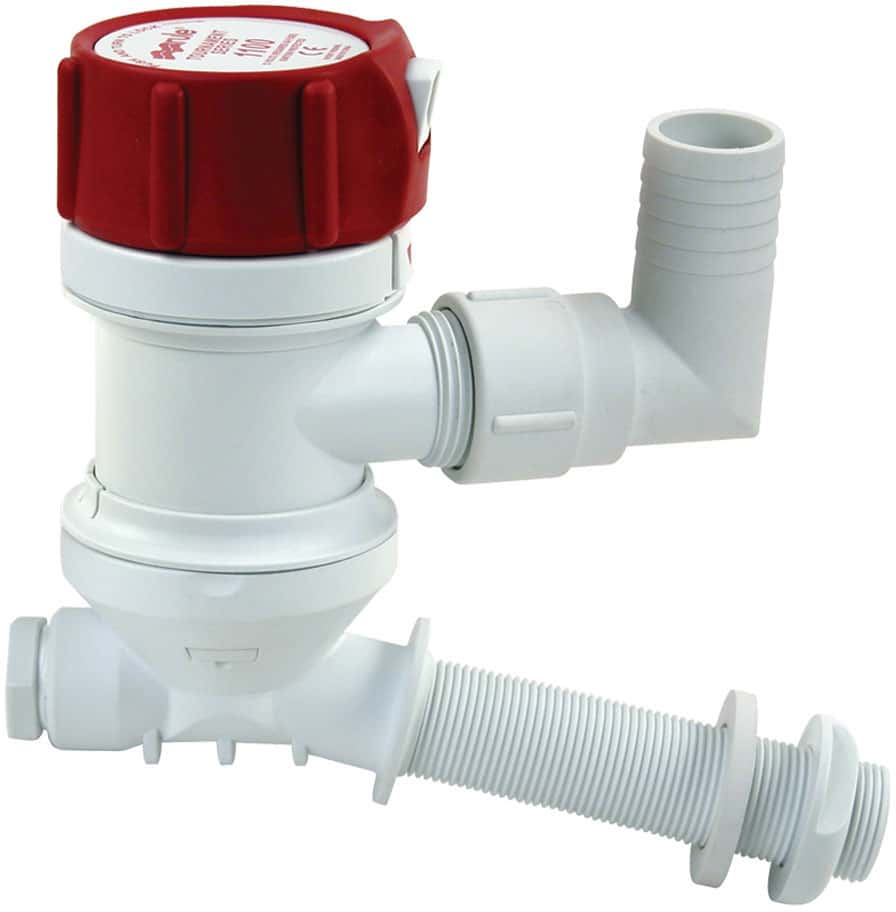 Rule 403C C Tournament Series 800 GPH Livewell/Aerator w/ Angled Inlet